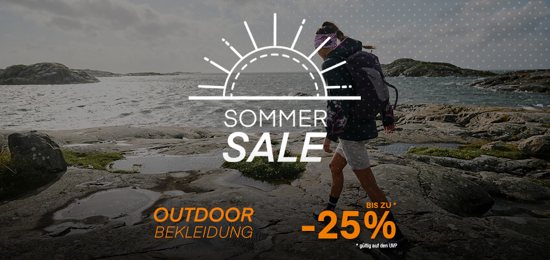 Sommer Sale - Outdoor Bekleidung -25%